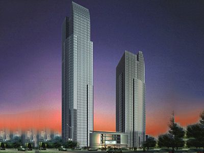 Najwyższy budynek w Hangzhou - New World Fortune Center